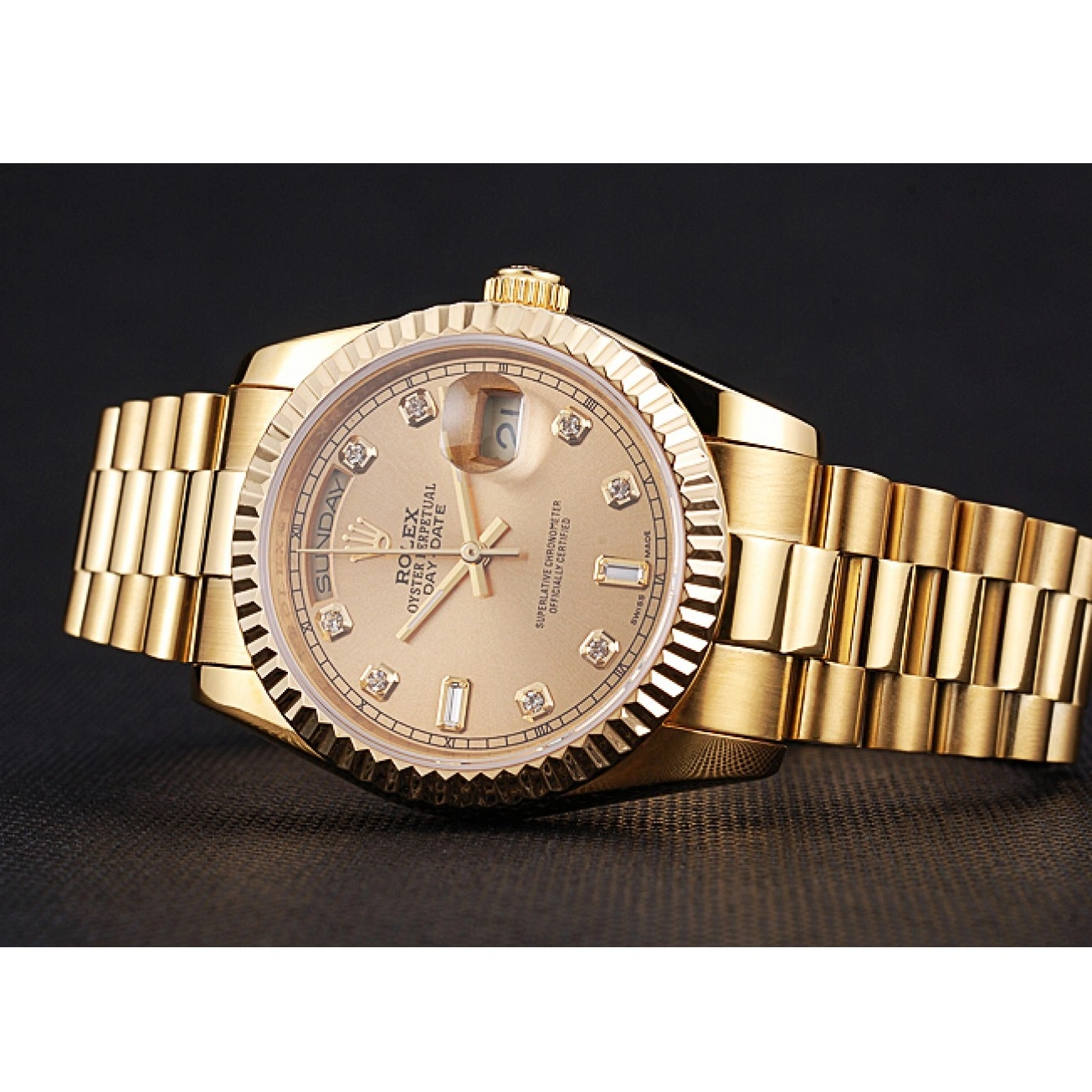 Aaa replica watch Day-Date Mechanism-srl76 Swiss Rolex 0712
